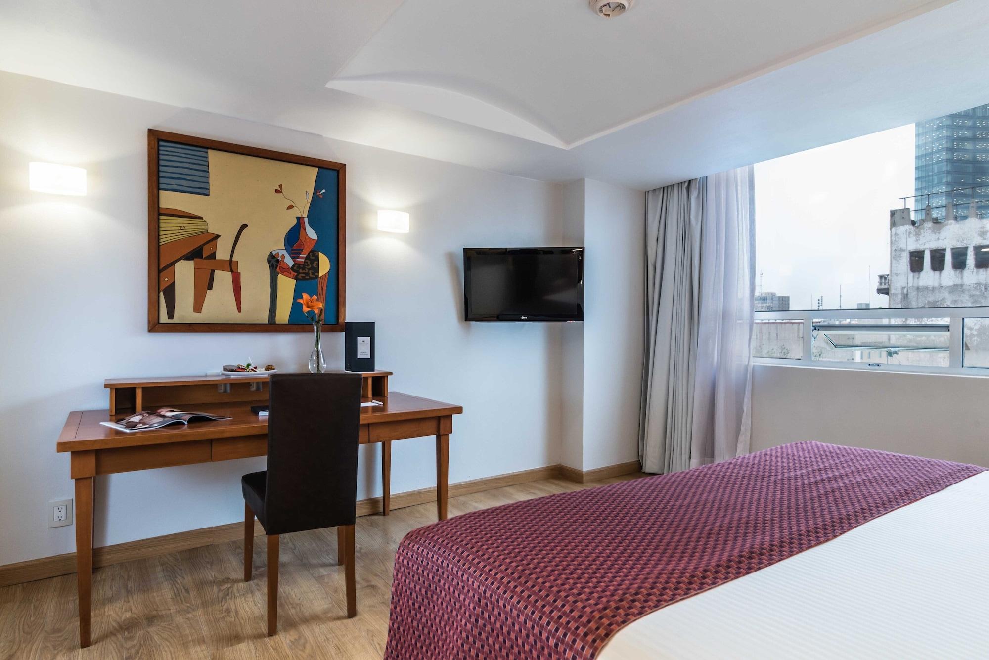 فندق أجنحة يوروستارز زونا روزا مدينة مكسيكو المظهر الخارجي الصورة A room at the hotel