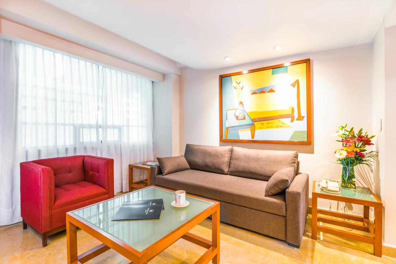 فندق أجنحة يوروستارز زونا روزا مدينة مكسيكو المظهر الخارجي الصورة Living room