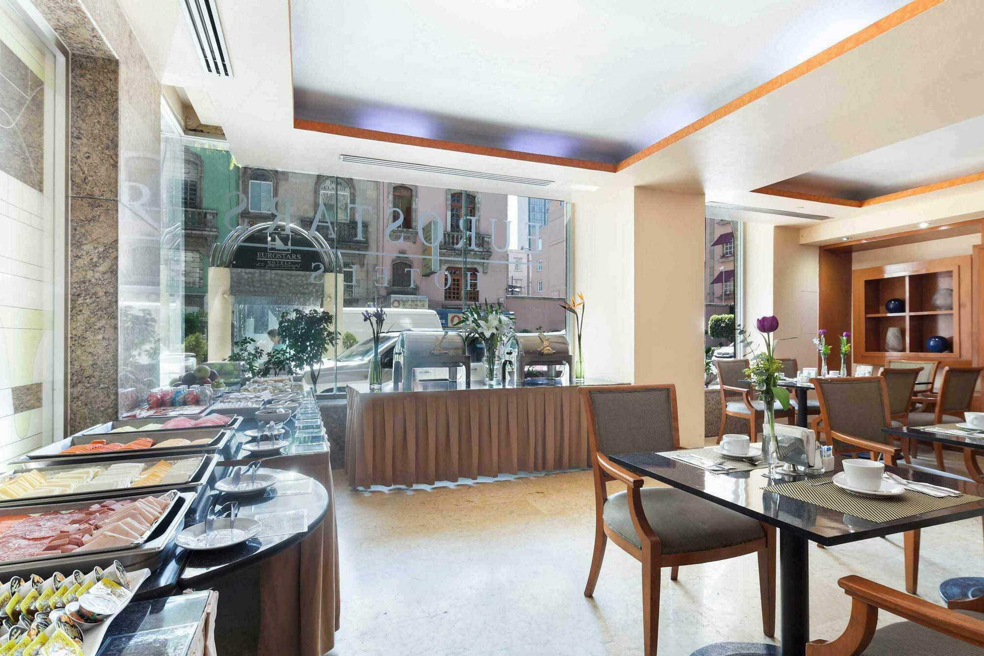 فندق أجنحة يوروستارز زونا روزا مدينة مكسيكو المظهر الخارجي الصورة The restaurant